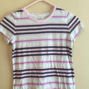 Striped kids tee